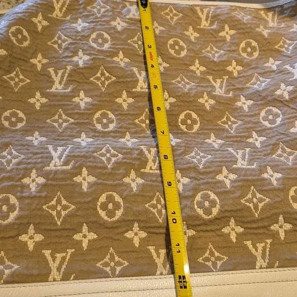 Louis VuittonLimited Edition BlancMonogram Sabbia Besace Bag. Serialcode FO4170. - Picture 14 of 16